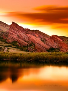 Sunset at Red Rocks