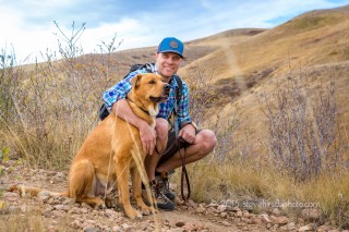 photographing rescue dogs