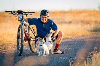 photographing rescue dogs