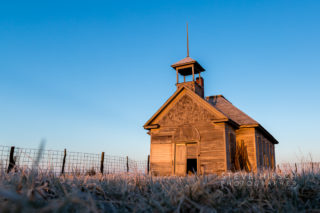 Abandoned Iowa Schoolhouse