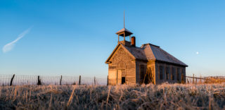 Abandoned Iowa Schoolhouse